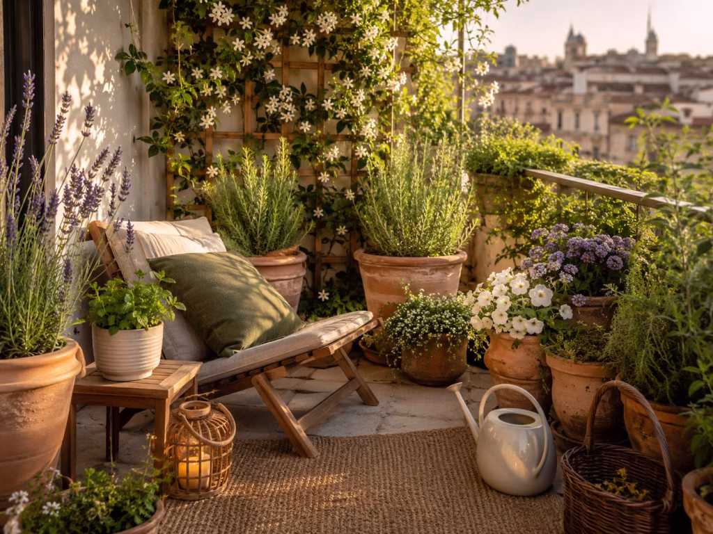 Create a Balcony Garden Filled with Summer Fragrance