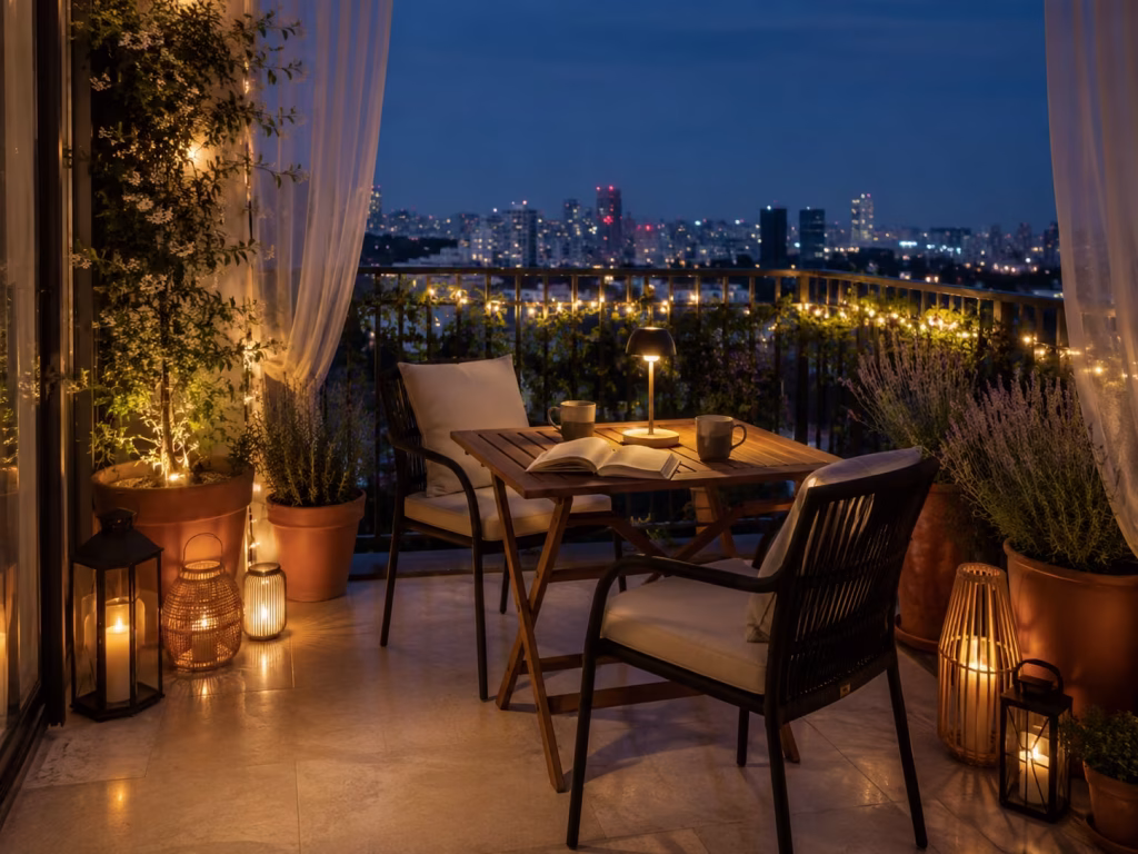 Introduce Soft Ambient Lighting for Long Summer Evenings