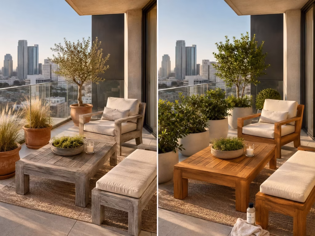 Teak vs Acacia