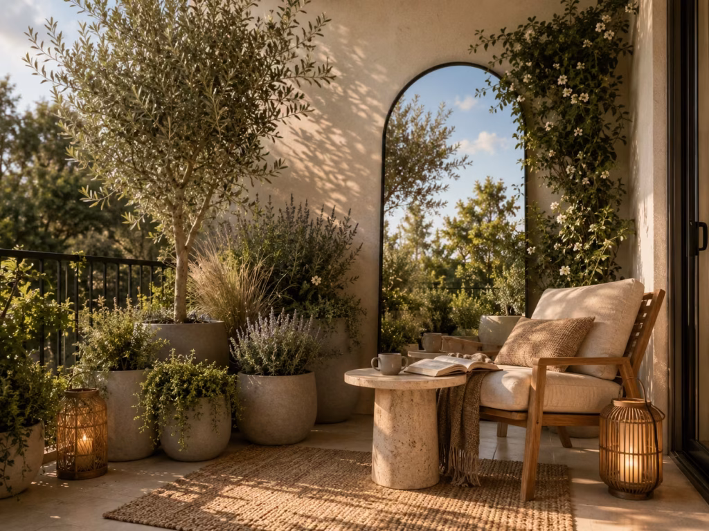 Use Mirrors Carefully to Reflect Light and Greenery
